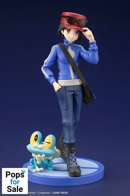 Pokémon ARTFXJ Statue 1/8 Calem & Froakie 20 cm Statues