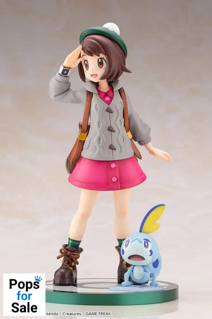 Pokémon ARTFXJ Statue 1/8 Gloria & Sobble 21 cm