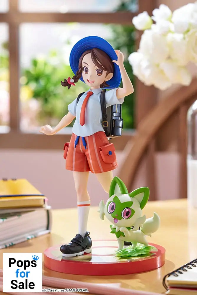 Pokémon ARTFXJ Statue 1/8 Juliana & Sprigatito 20 cm