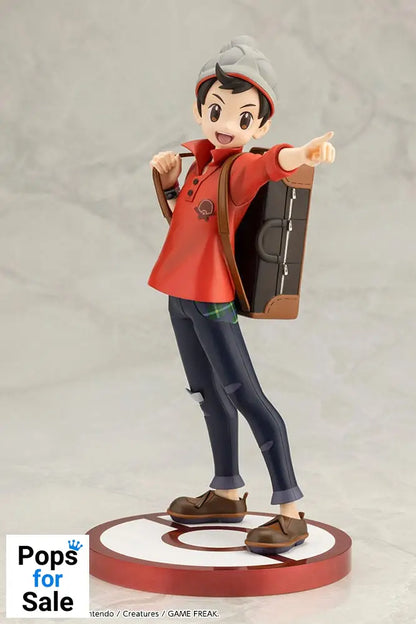 Pokémon ARTFXJ Statue 1/8 Victor & Scorbunny 21 cm