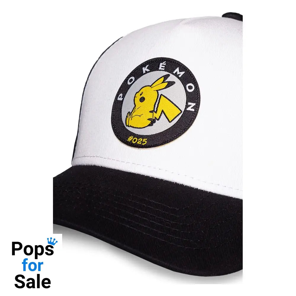 Pokémon Baseball Cap Pikachu Black & White