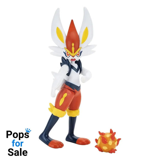 Pokémon Battle Feature Figure Cinderace 10 cm