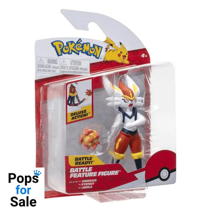 Pokémon Battle Feature Figure Cinderace 10 cm