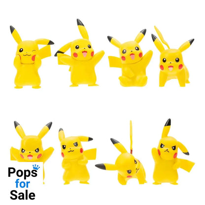 Pokémon Battle Feature Vinyl Figures 8 Pack Pikachu 5 cm
