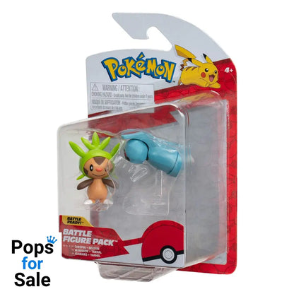 Pokémon Battle Figure First Partner Set Figure 2-Pack Chespin, Beldum 5 cm