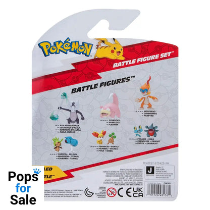 Pokémon Battle Figure Set 3-Pack Clefairy, Beldum, Sirfetch'd 5 cm