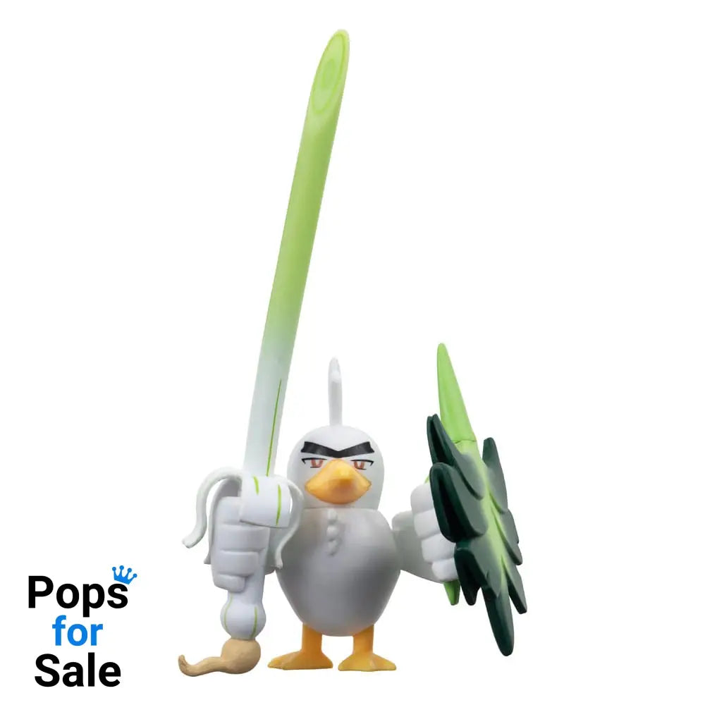 Pokémon Battle Figure Set 3-Pack Fennekin, Lechonk, Sirfetch'd 5 cm