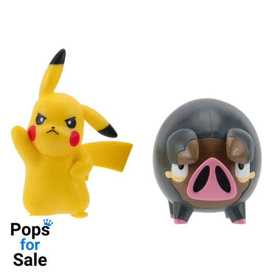Pokémon Battle Figure Set Figures 2-Pack Pikachu #5, Lechonk 5 cm