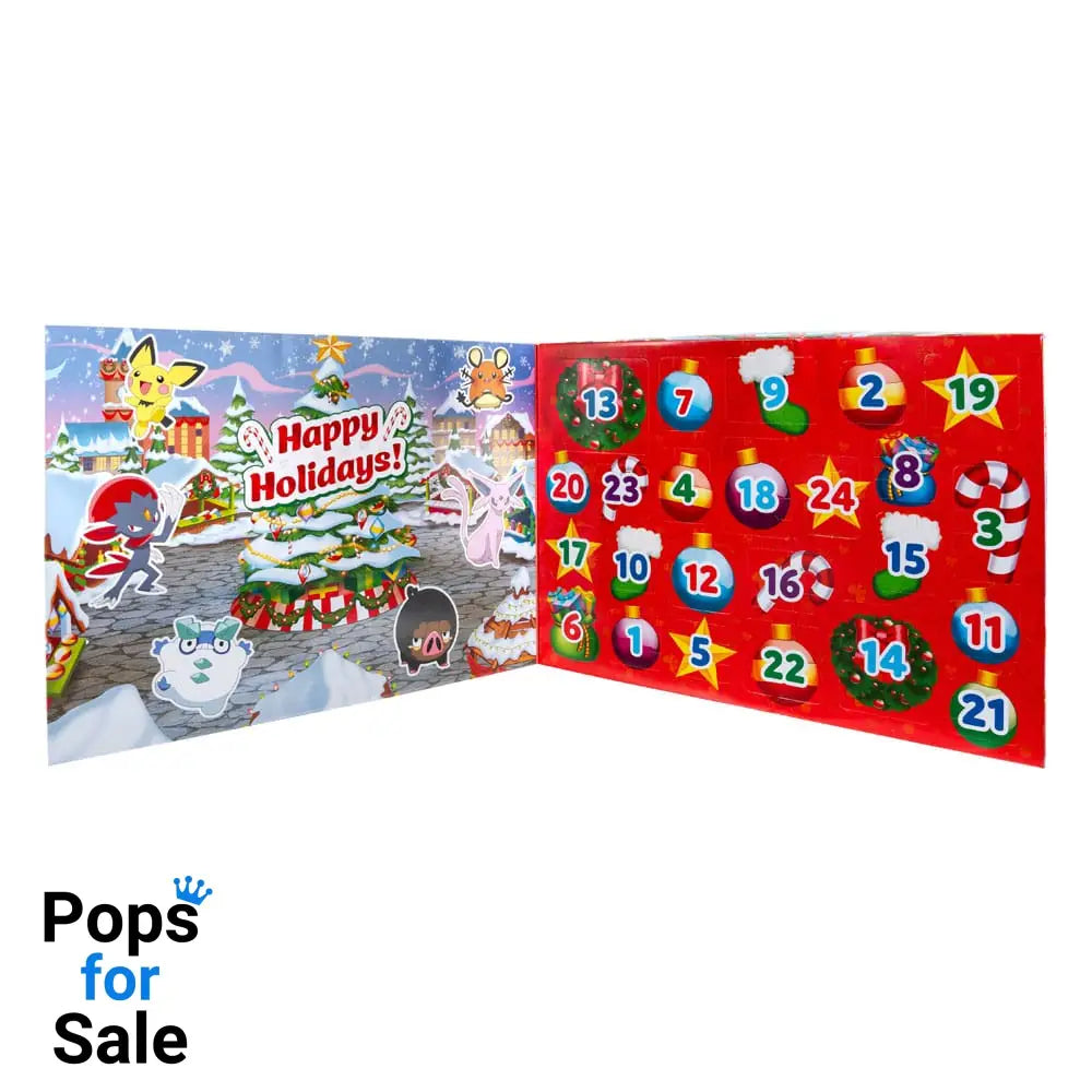 Pokémon Battle Figures Deluxe Advent Calendar Holiday 2024 *Version EN/FR*