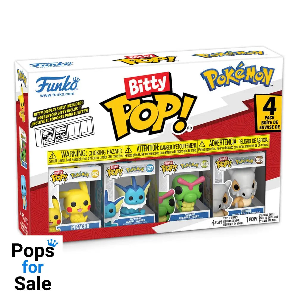 Pokémon Bitty POP! Vinyl Figure 4-Pack Series 1 2 cm
