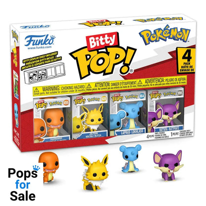 Pokémon Bitty POP! Vinyl Figure 4-Pack Series 2 2 cm