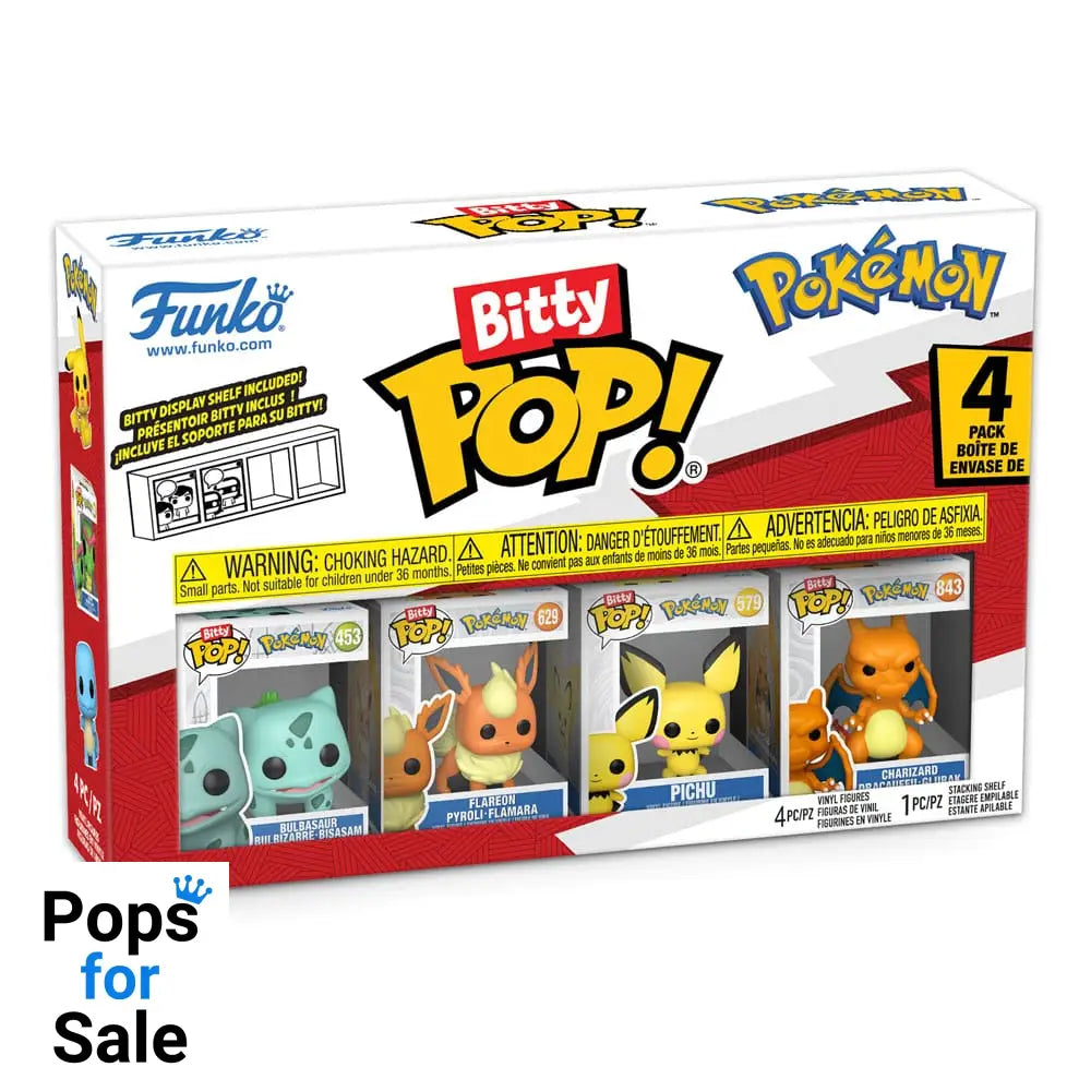 Pokémon Bitty POP! Vinyl Figure 4-Pack Series 3 2 cm