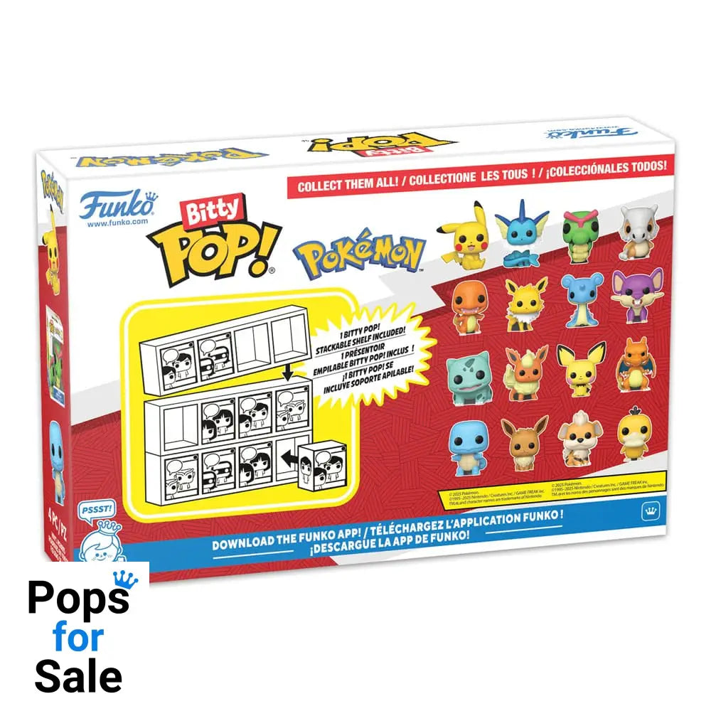 Pokémon Bitty POP! Vinyl Figure 4-Pack Series 3 2 cm