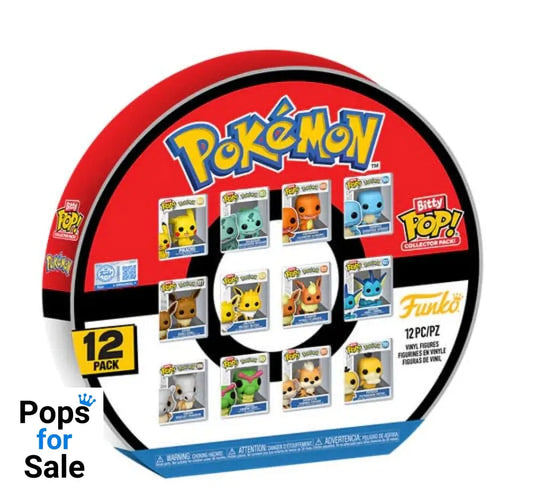 Pokemon Bitty POP! Vinyl Figure  Multipack 2,5 cm Display (12)