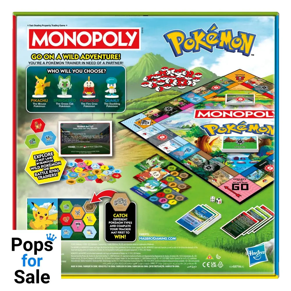 Pokémon Board Game Monopoly *English Version*