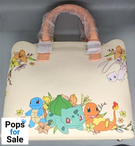 Pokemon by Loungefly Crossbody Hand Bag Mew & Kanto Starters Funko - New