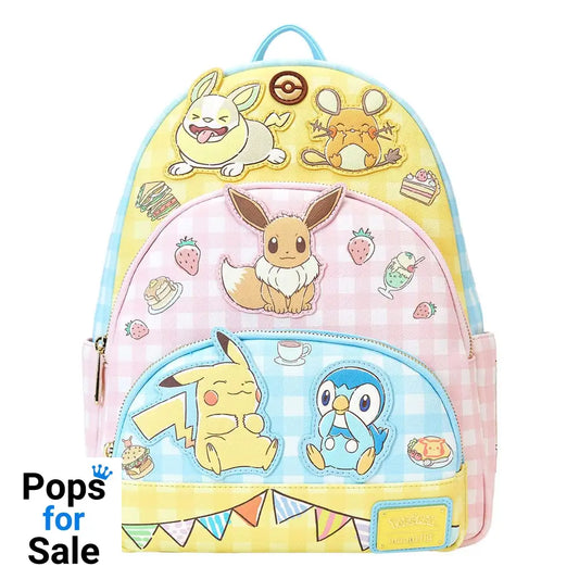 Pokémon by Loungefly Full-Size Backpack Cafe Tripple Pocket