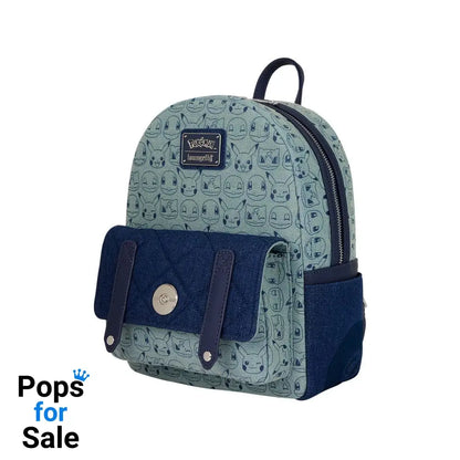 Pokemon by Loungefly Mini Backpack Faux Denim