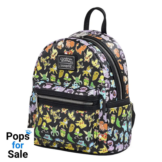 Pokemon by Loungefly Mini Backpack Multi Character All Over Print