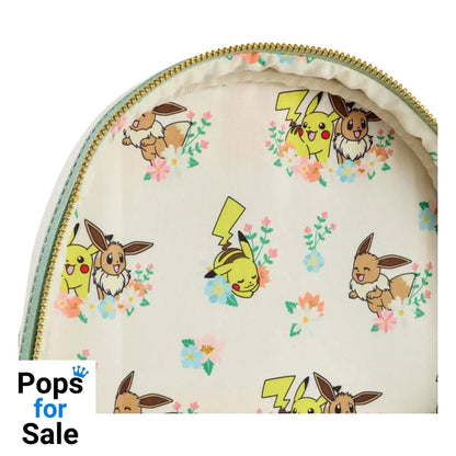 Pokemon by Loungefly Mini Backpack Pikachu & Eevee Floral