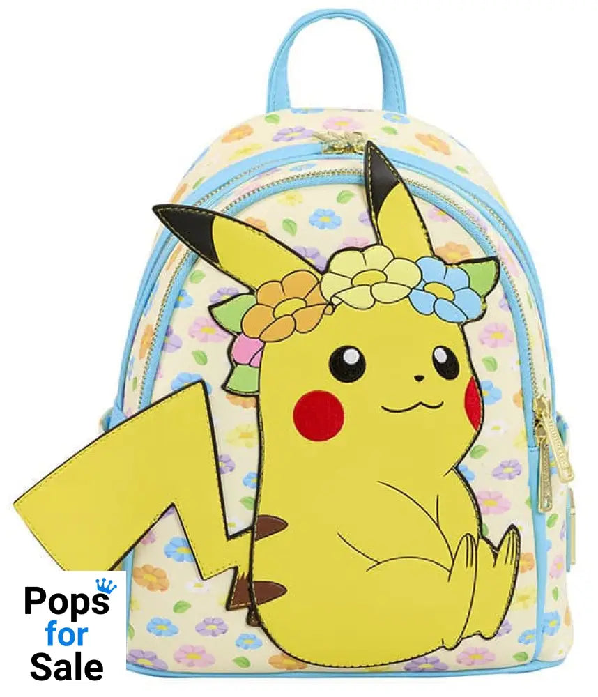 Pokemon by Loungefly Mini Backpack Sleeping Pikachu Floral Crown