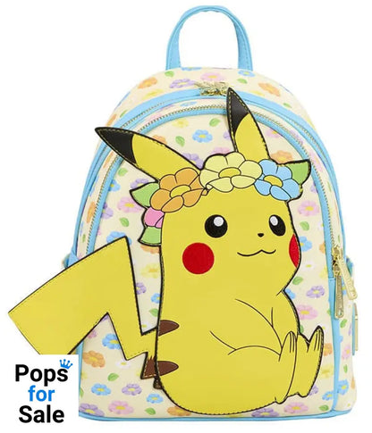 Pokemon by Loungefly Mini Backpack Sleeping Pikachu Floral Crown Bags