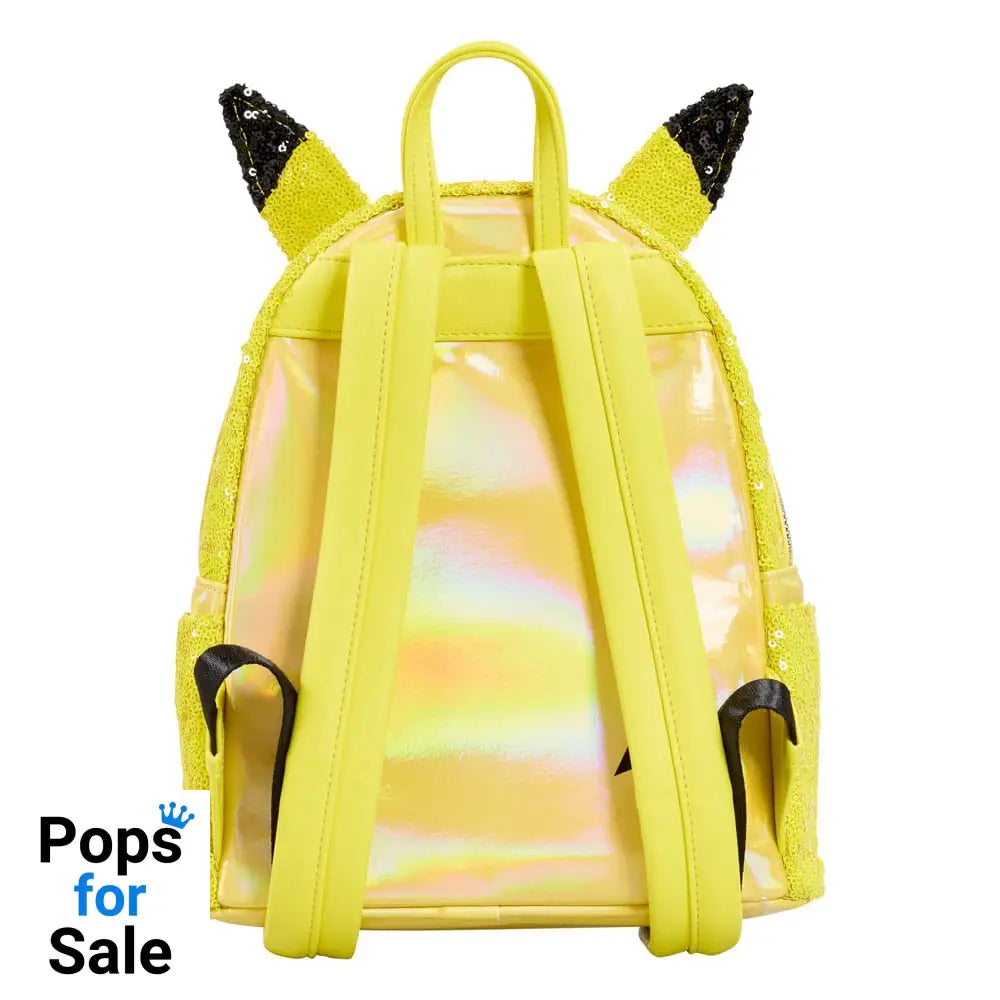 Pokemon by Loungefly Mini Backpack World 1-1 Sequin Pikachu Cosplay