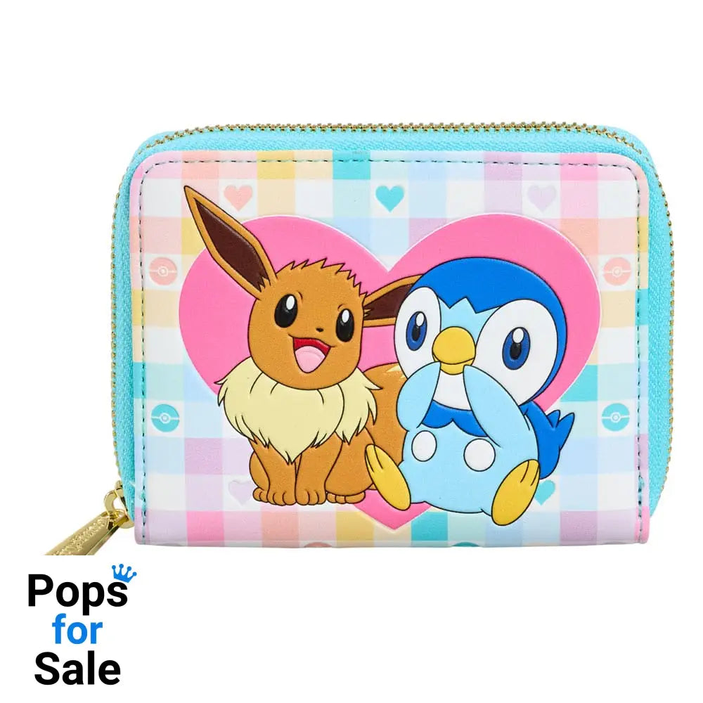 Pokemon by Loungefly Wallet Piplup and Eevee Friends