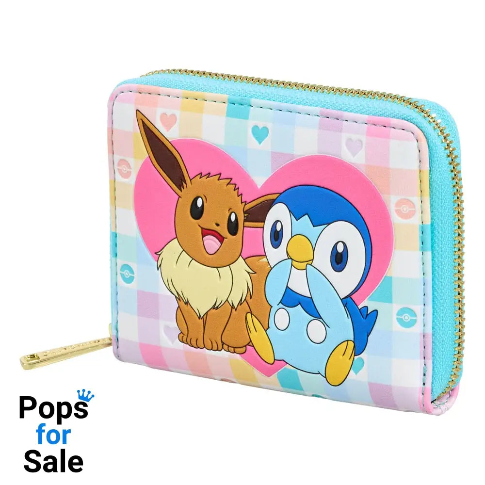 Pokemon by Loungefly Wallet Piplup and Eevee Friends