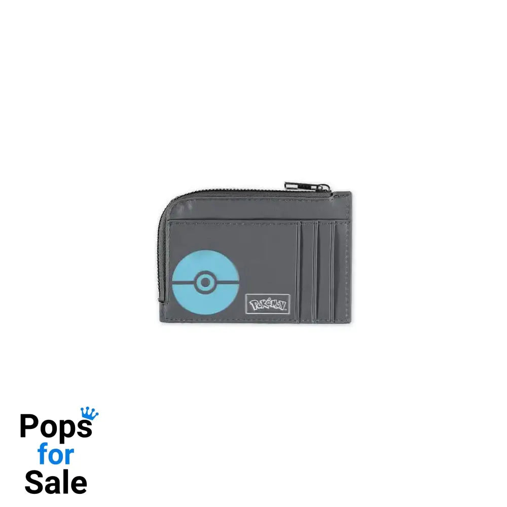 Pokémon Card Wallet Pikachu Gray