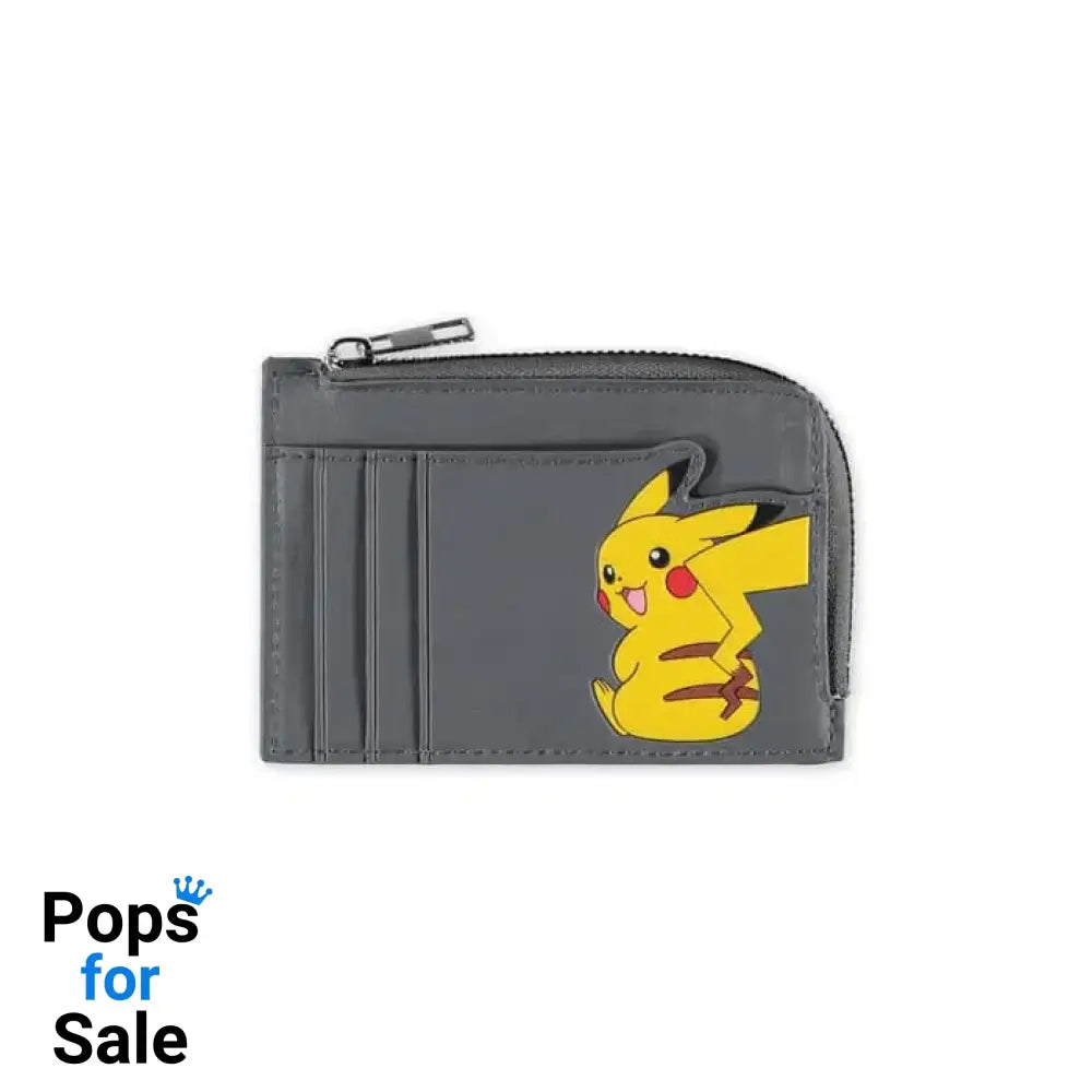 Pokémon Card Wallet Pikachu Gray Wallets