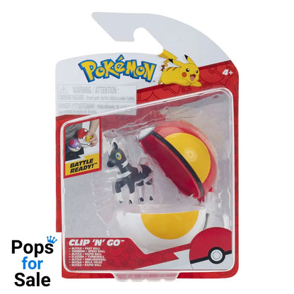 Pokémon Clip'n'Go Poké Balls Blitzle & Fast Ball