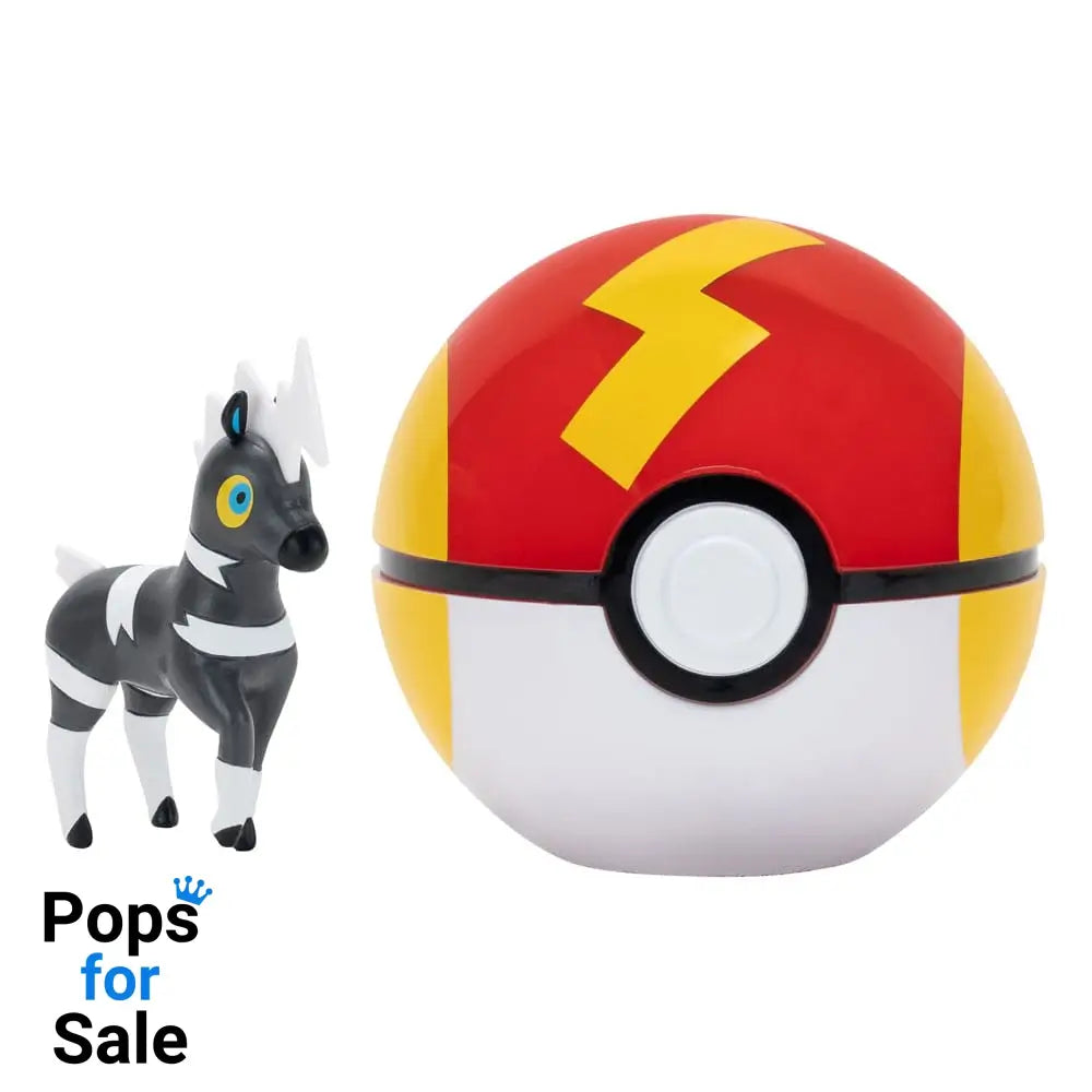 Pokémon Clip’n’Go Poké Balls Blitzle & Fast Ball Mini-figures