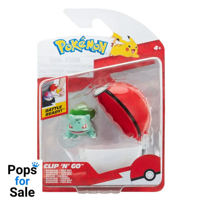 Pokémon Clip'n'Go Poké Balls Bulbasaur #1 & Poké Ball