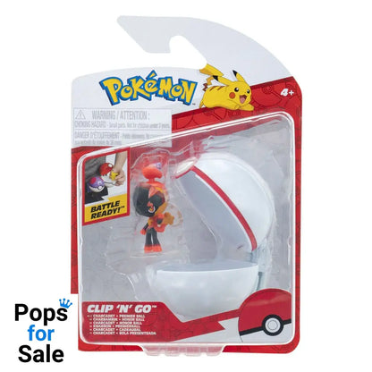 Pokémon Clip'n'Go Poké Balls Charcadet & Premier Ball