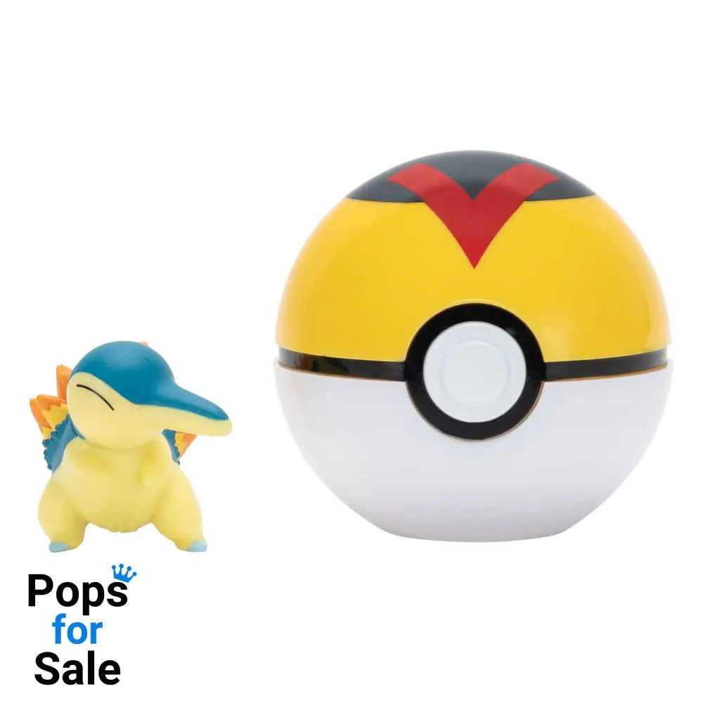 Pokémon Clip'n'Go Poké Balls Cyndaquil & Level Ball