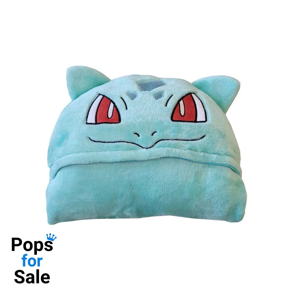 Pokémon Coral Hooded Blanket Bulbasaur 120 x 150 cm