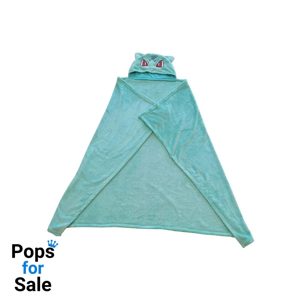 Pokémon Coral Hooded Blanket Bulbasaur 120 x 150 cm