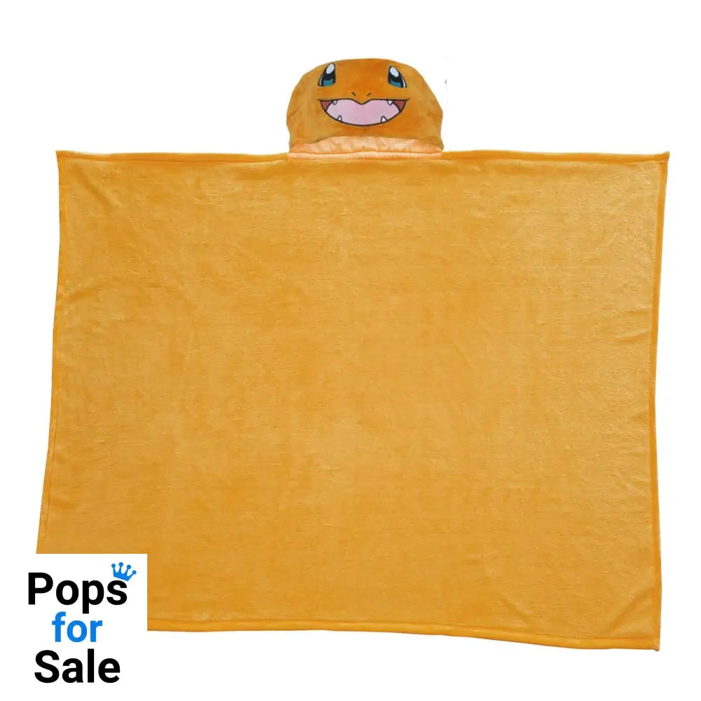 Pokémon Coral Hooded Blanket Charmander 120 x 150 cm