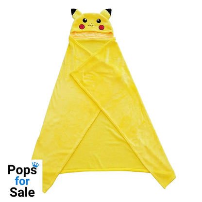Pokémon Coral Hooded Blanket Pikachu 120 x 150 cm