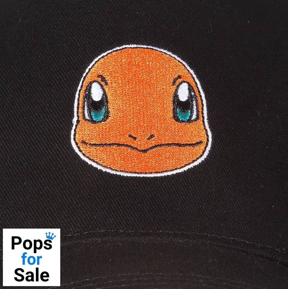Pokemon Curved Bill Cap Charmander Badge
