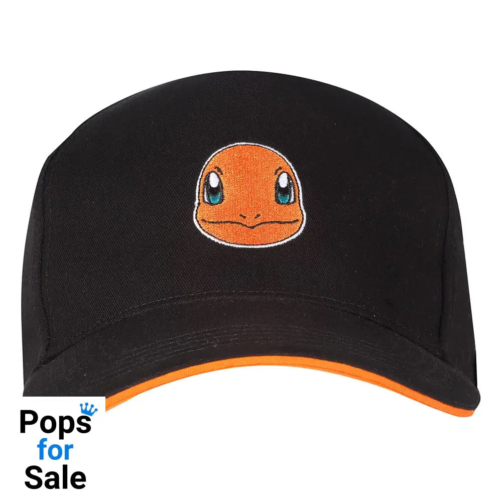 Pokemon Curved Bill Cap Charmander Badge