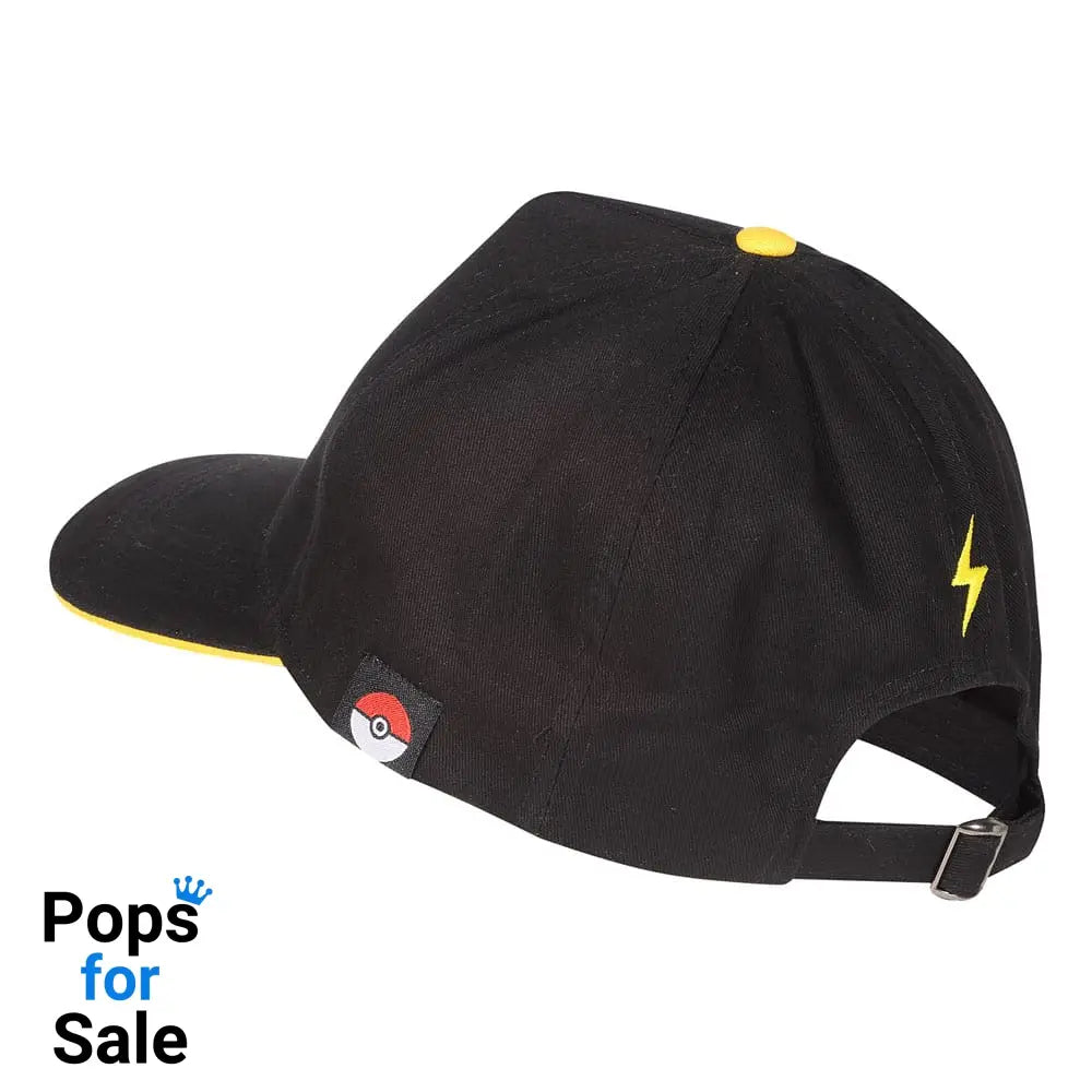 Pokemon Curved Bill Cap Pikachu Badge