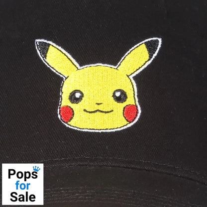 Pokemon Curved Bill Cap Pikachu Badge