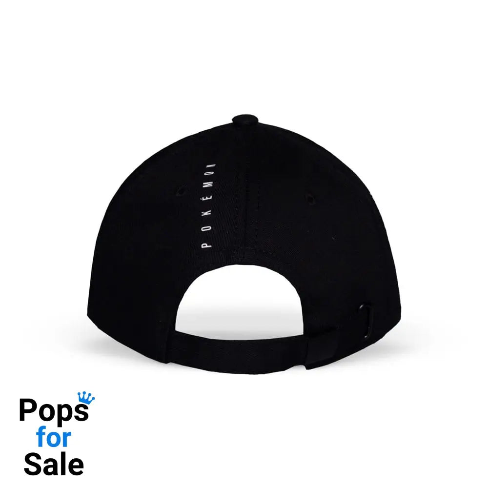 Pokemon Curved Bill Cap Pikachu Black