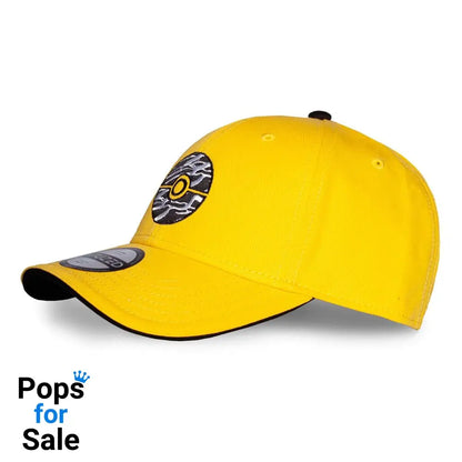 Pokemon Curved Bill Cap Pokeball yellow Beanies & Caps