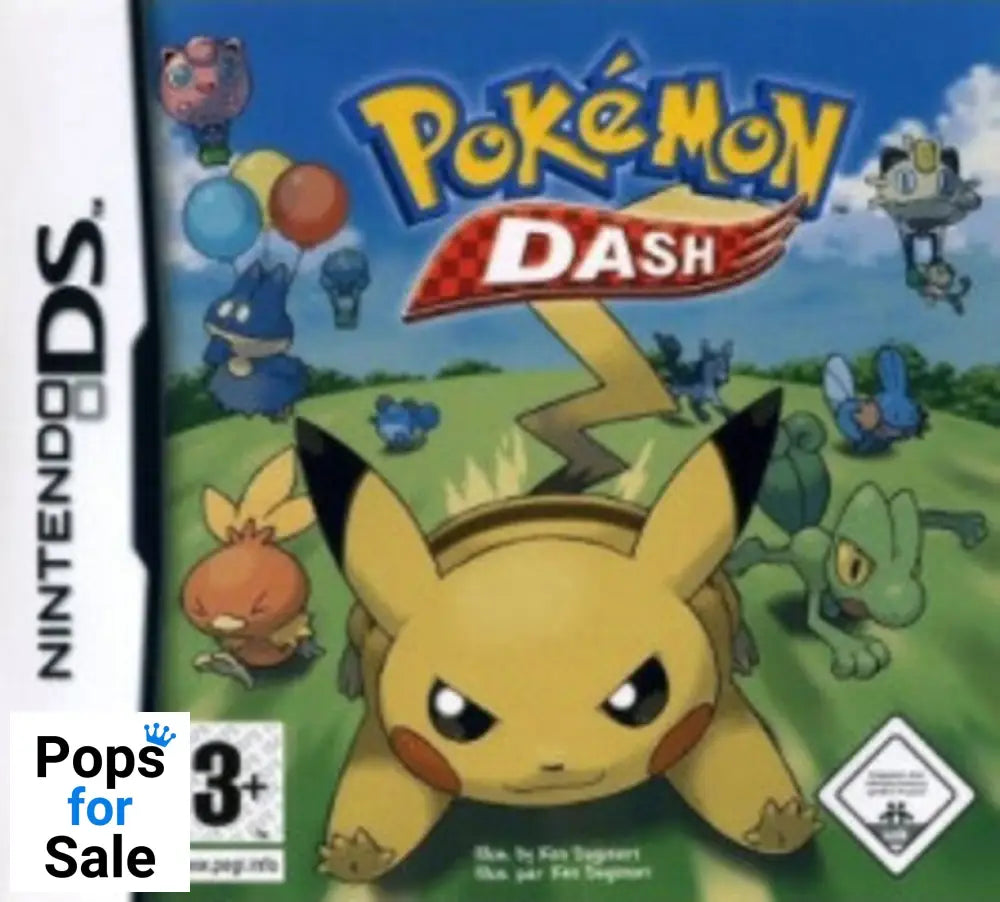 Pokemon Dash for Nintendo DS - [Just Disc]