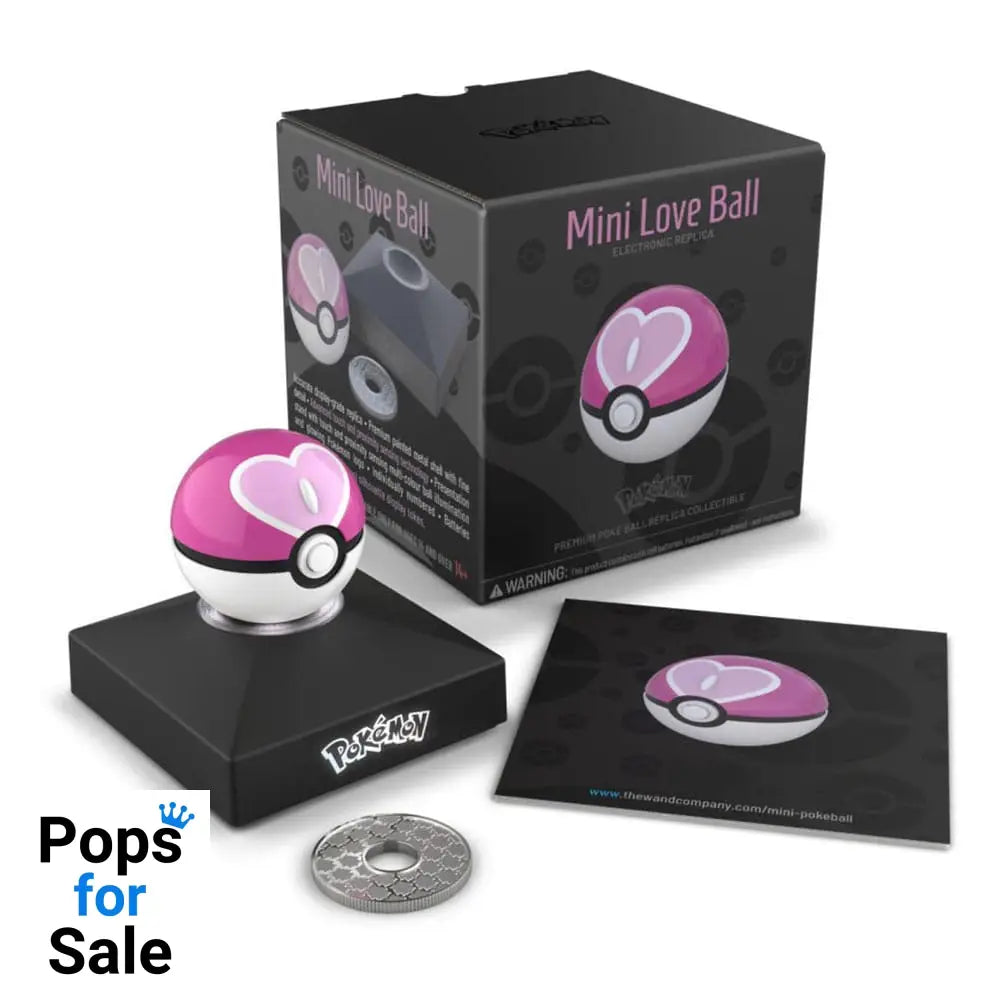 Pokémon Diecast Replica Mini Love Ball Replicas