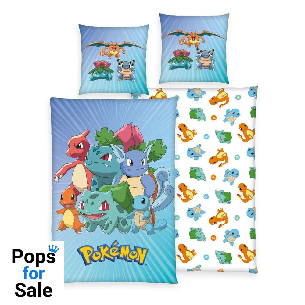 Pokemon Duvet Set Group B 135 x 200 cm / 80 x 80 cm