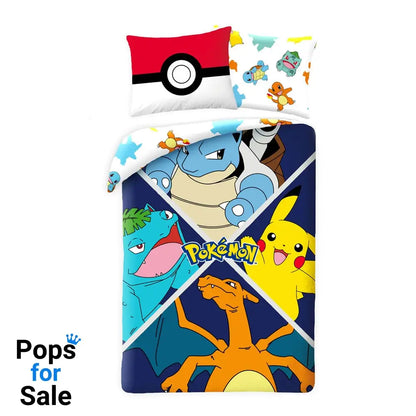 Pokémon Duvet Set Ver. 1 140 x 200 cm / 70 x 90 cm